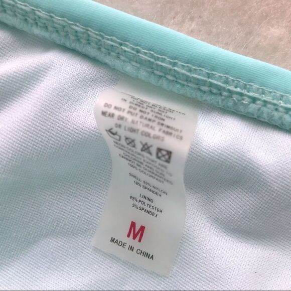 Shein Teal Bathing Suit Swim Bikini Bottoms - Picture 5 of 6